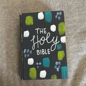Colorful Hand-Painted Bible